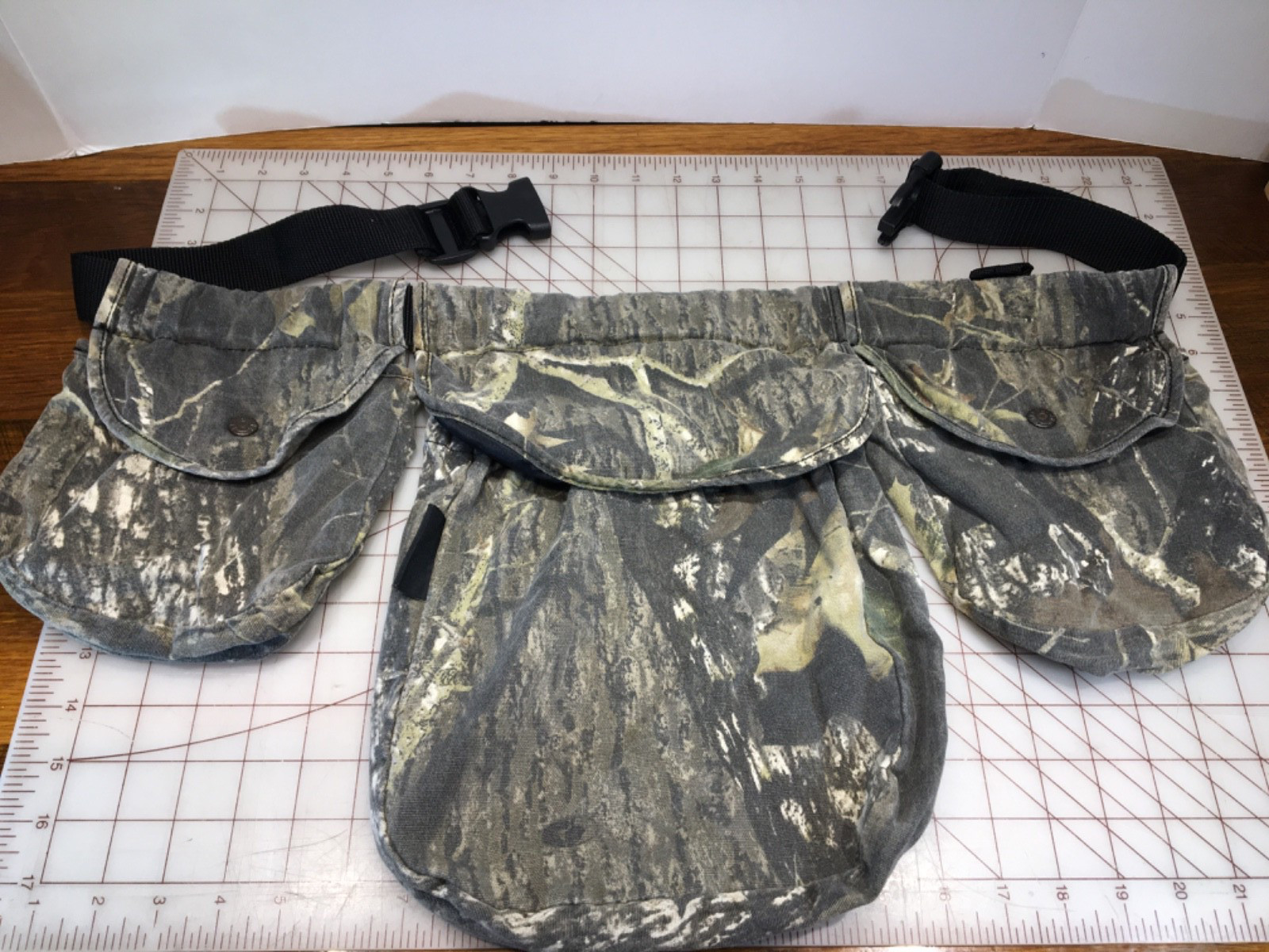 Fieldline Vintage Camo Realtree Ammo Belt Pouch Hunting Hiking Waist Fanny Packs