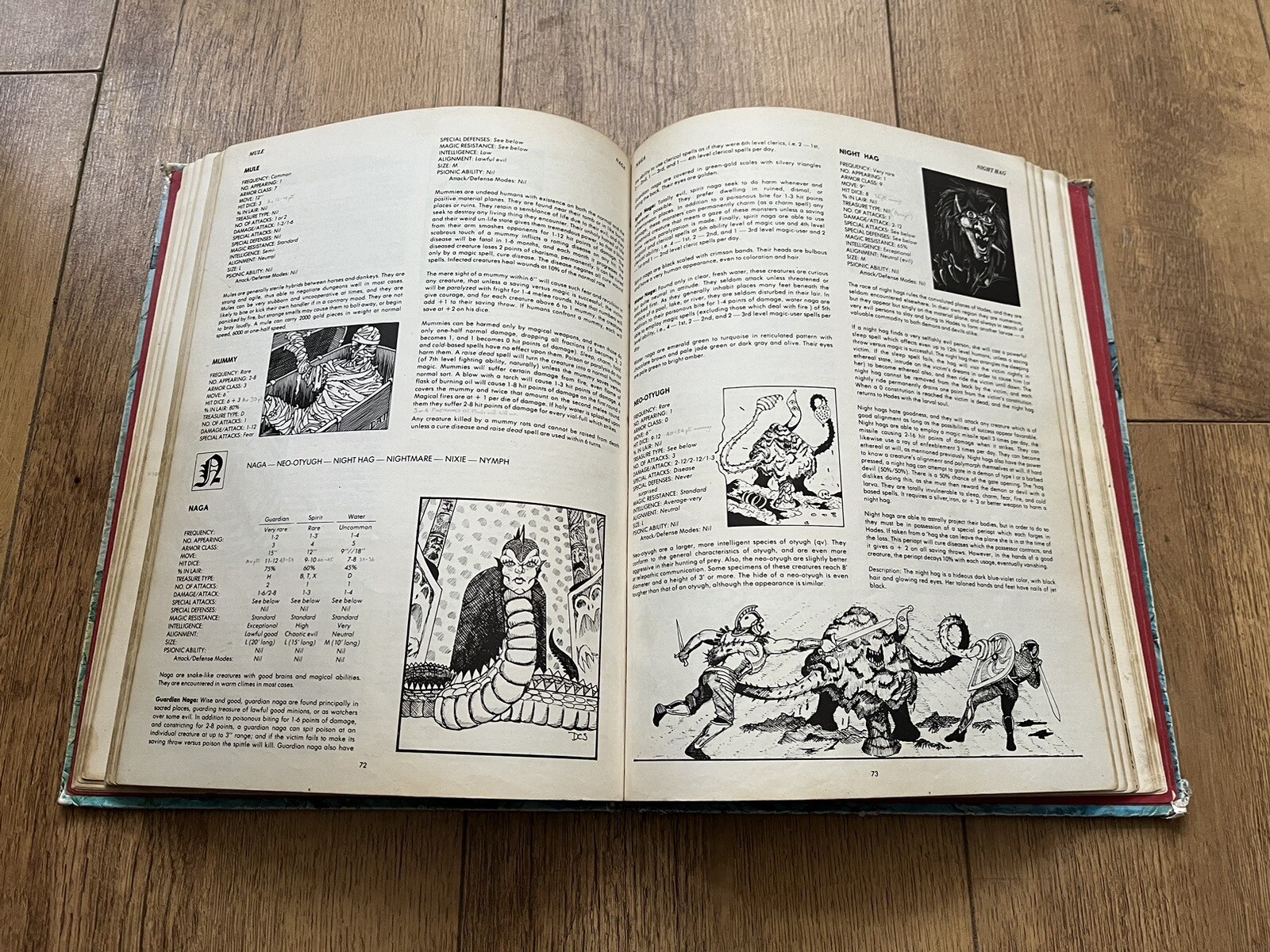 Advanced Dungeons & Dragons Monster Manual Hardback TSR 1978