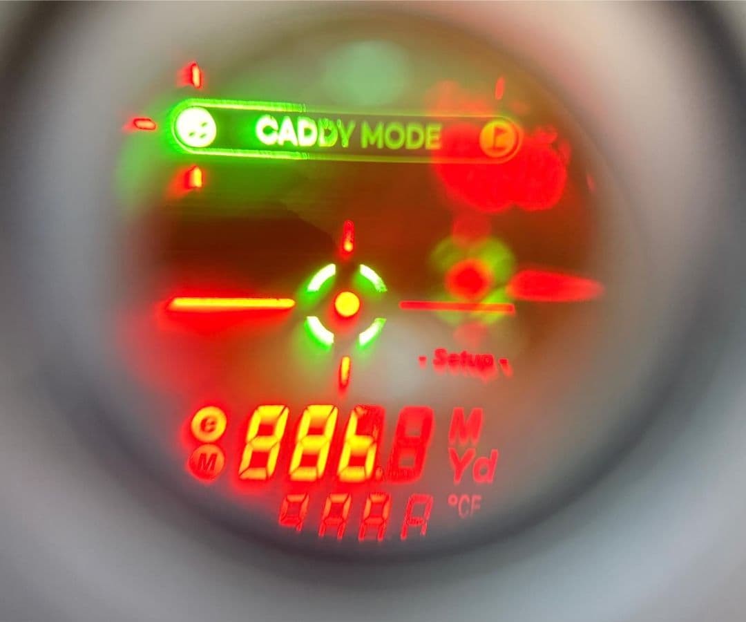 CADDYTALK CUBE Golf Laser Rangefinder Slope Distance Meter Working Condition