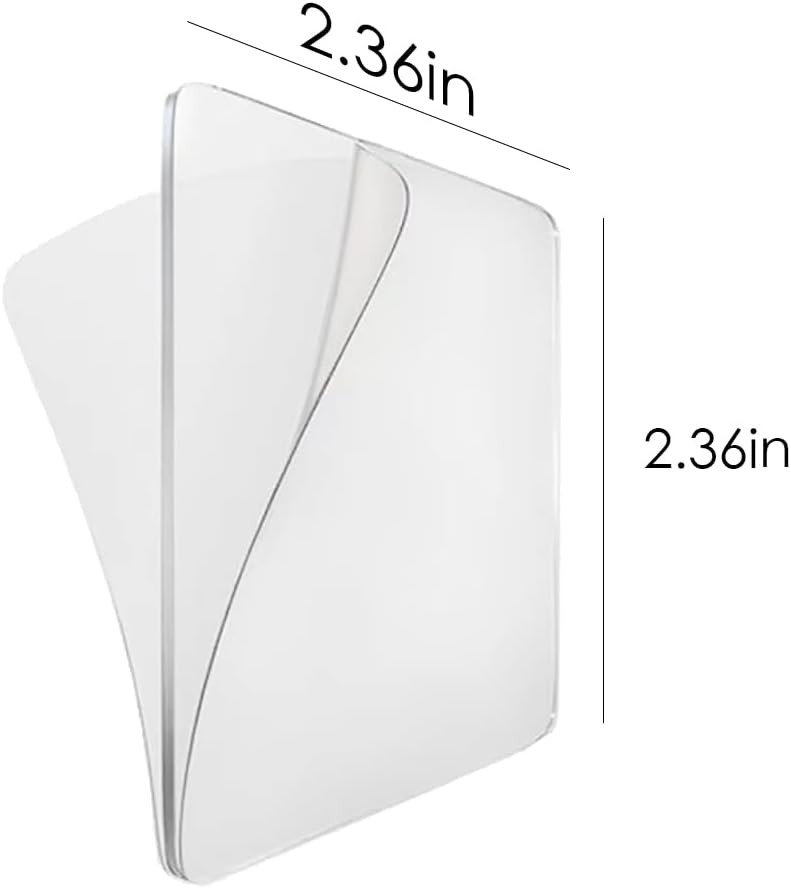 10Pcs Wall Mounted Replacement Sticky Pads for Kitchen Bathroom Shower Caddy...