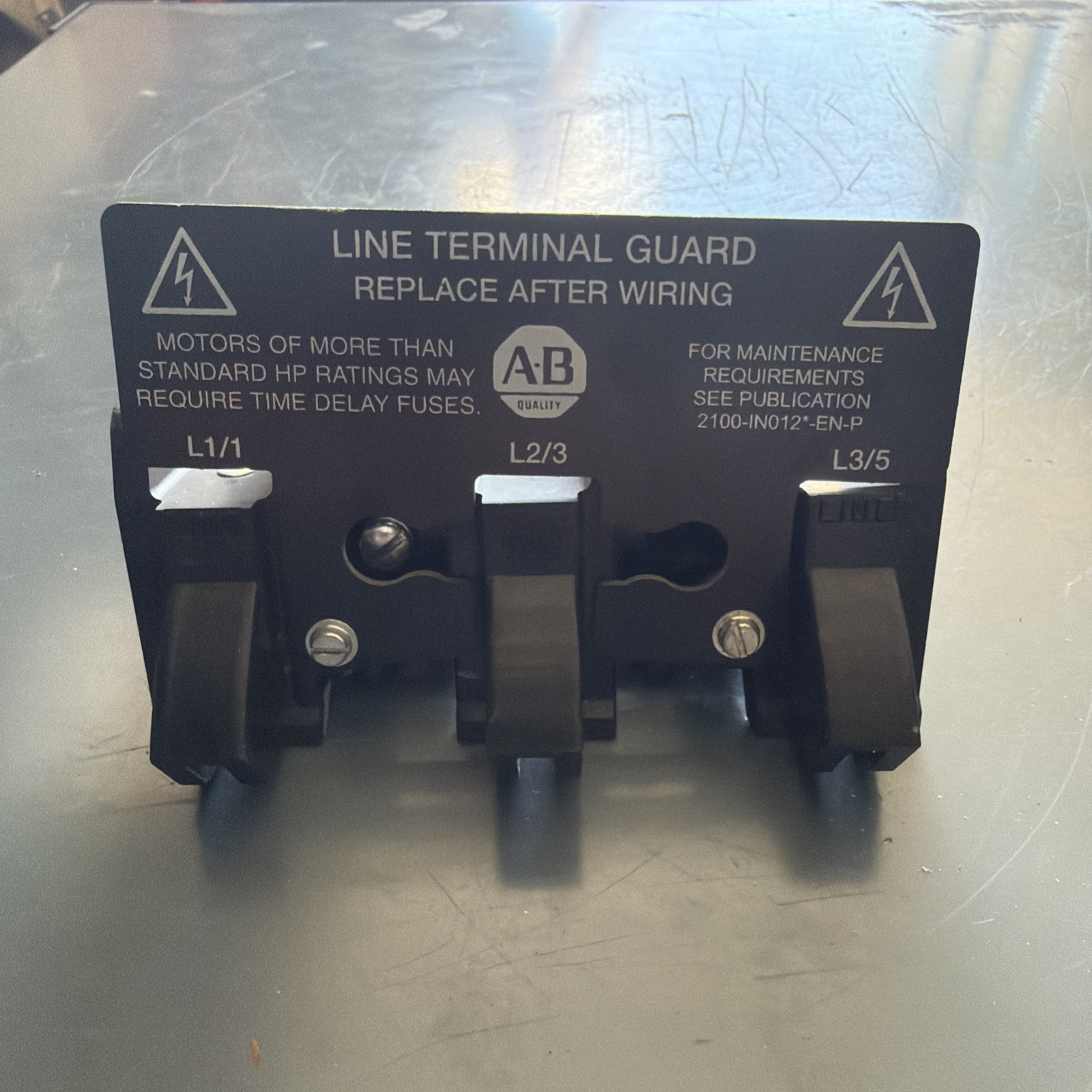 Allen Bradley Line Terminal Guard Cover FNIP