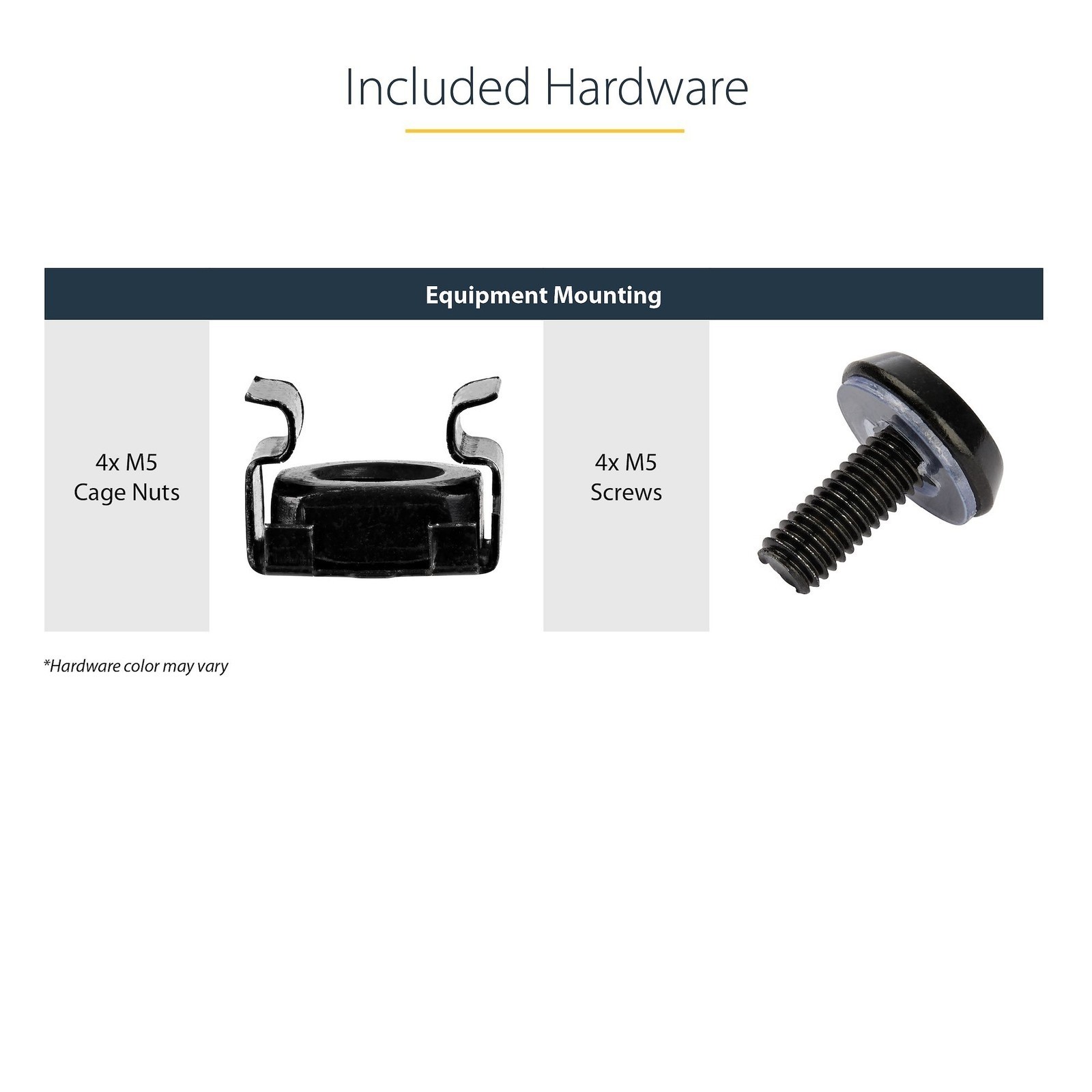 StarTech.com CABSHELFV 2U 16in Vented Fixed Rack Shelf 50lbs Max Capacity