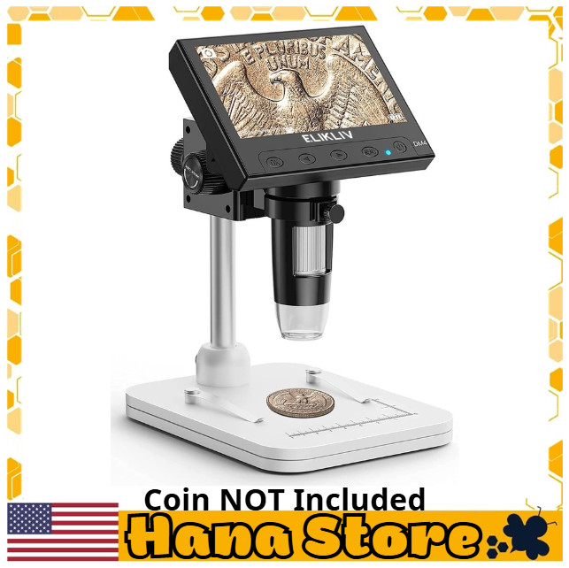 Coin Collectors Essential: 1000x Magnification Microscope