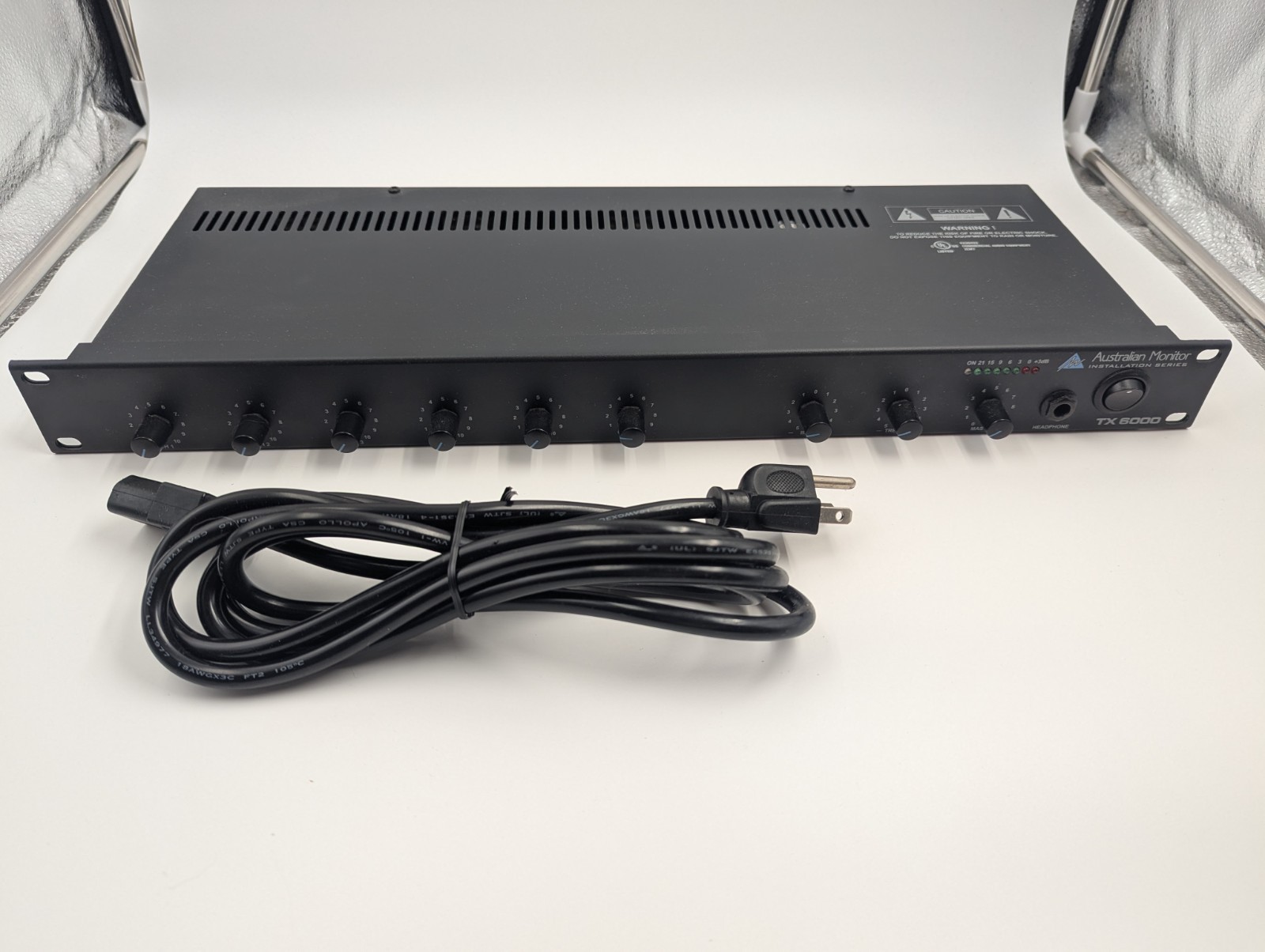 Australian Monitor TX6000 - 6 Channel Rack Mountable Line Audio Mixer Ships FREE