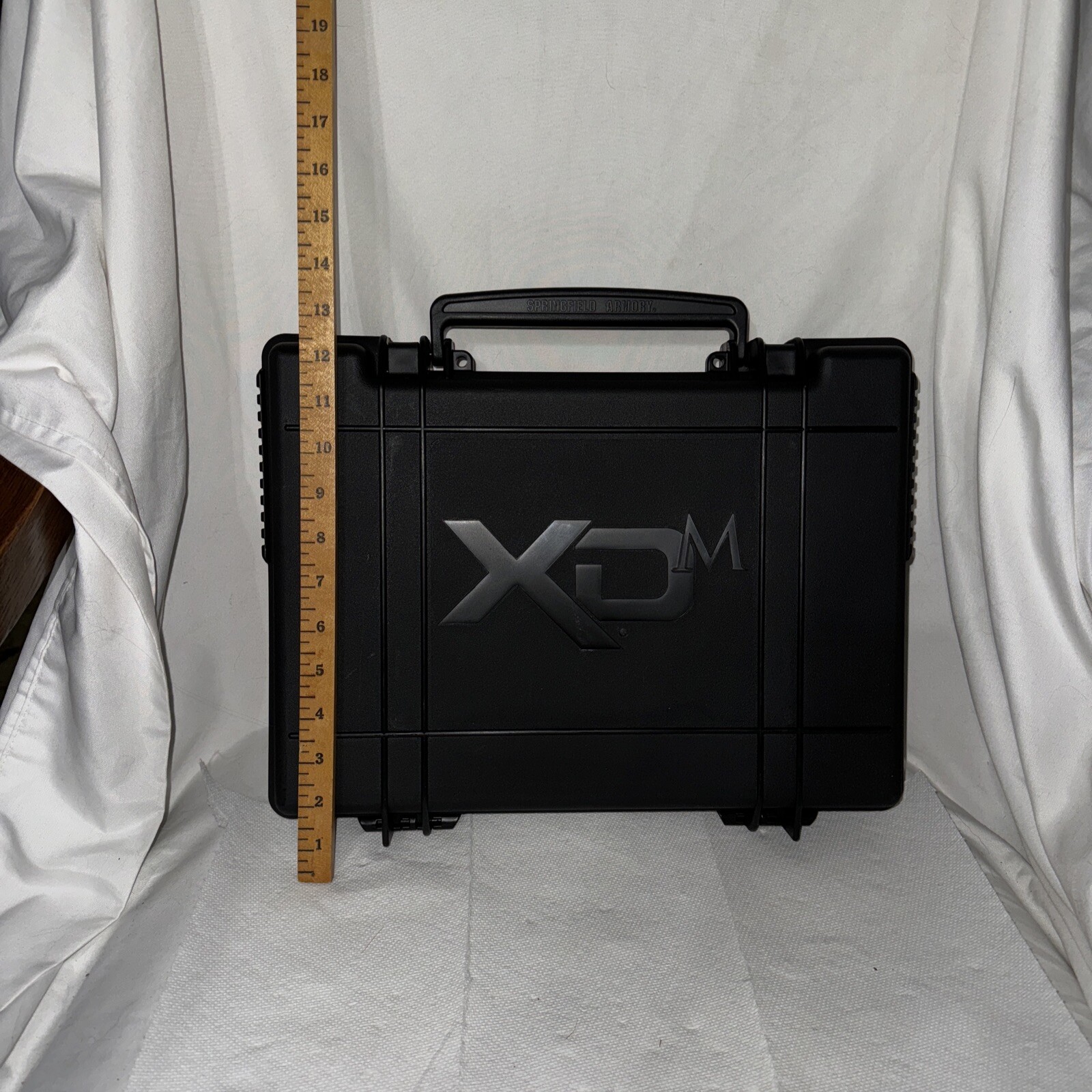Springfield Armory XDM Pistol Case Black High Grade Plastic With Foam Inserts