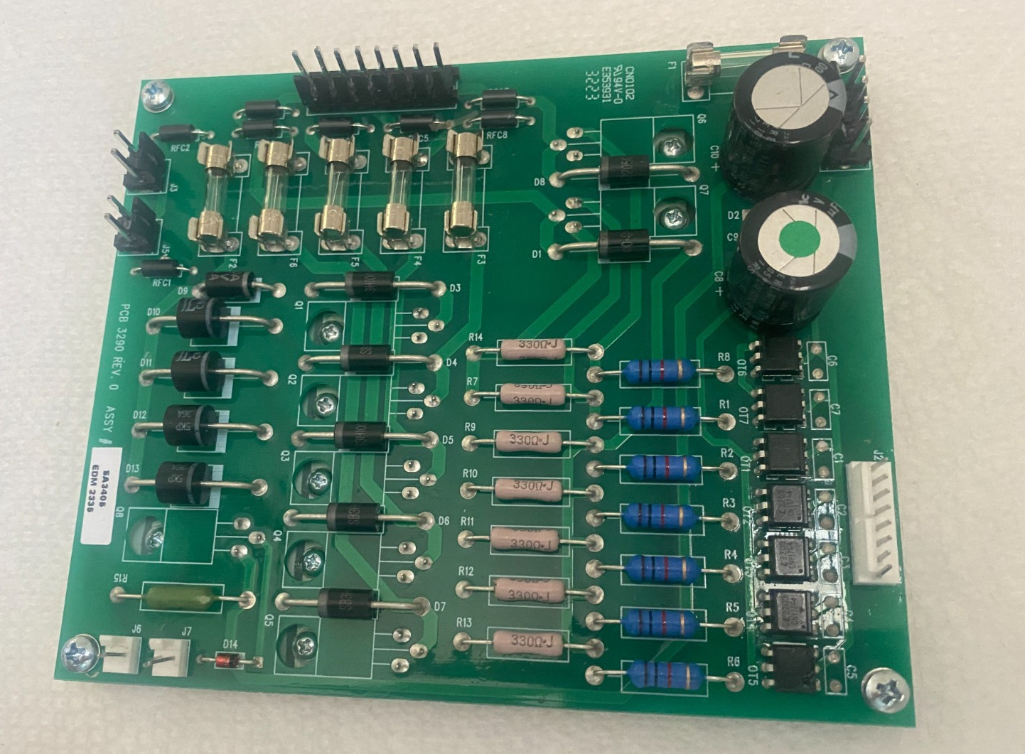C & S Technologies SA3405 Power board PCB 3290