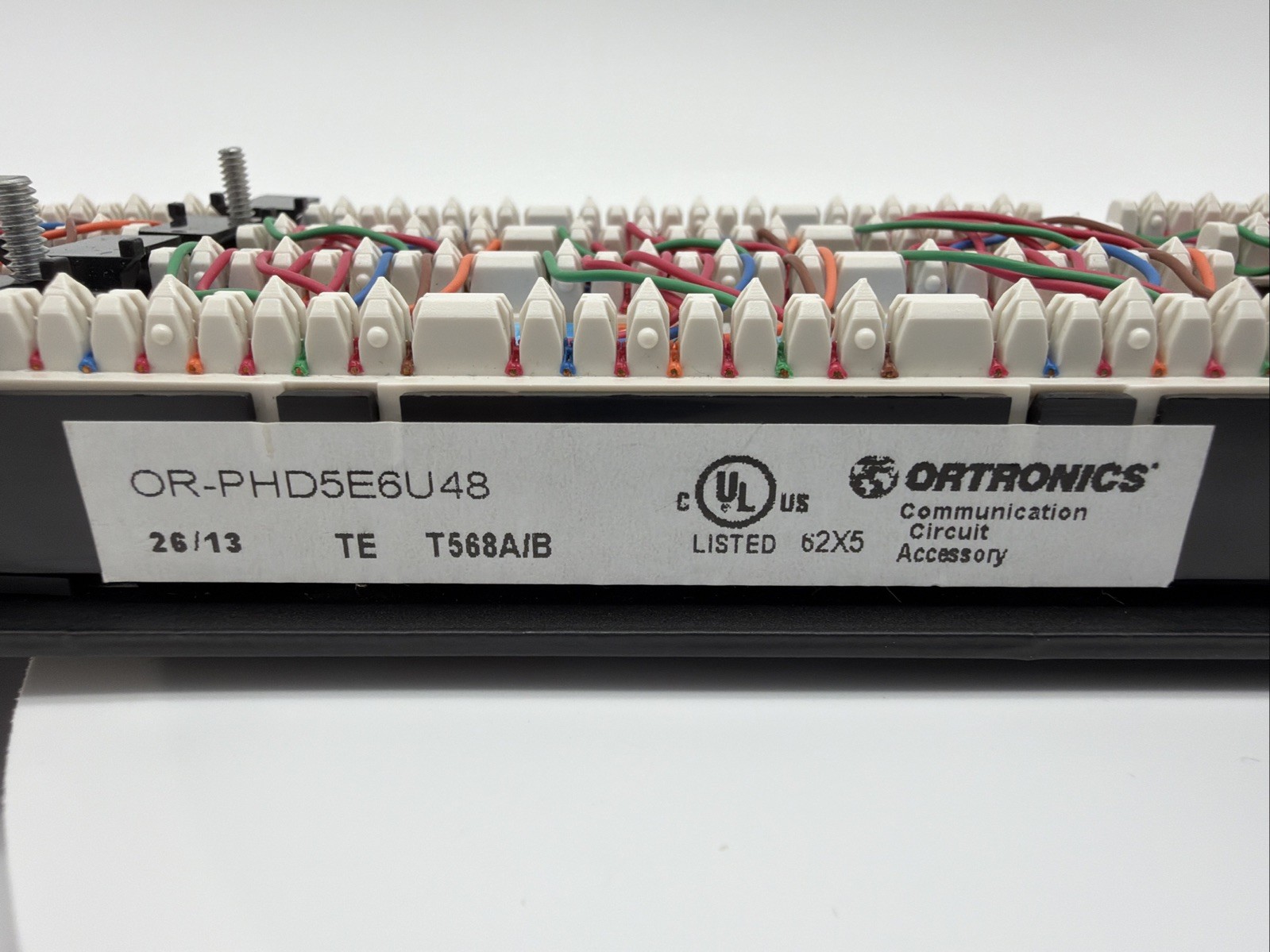 Ortronics CAT5e 48-Port Patch Panel OR-PHD5E6U48