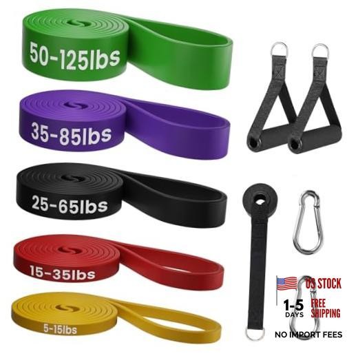 Resistance Bands for Working Out，Pull Up Assistance Bands Set, Unisex Colorful