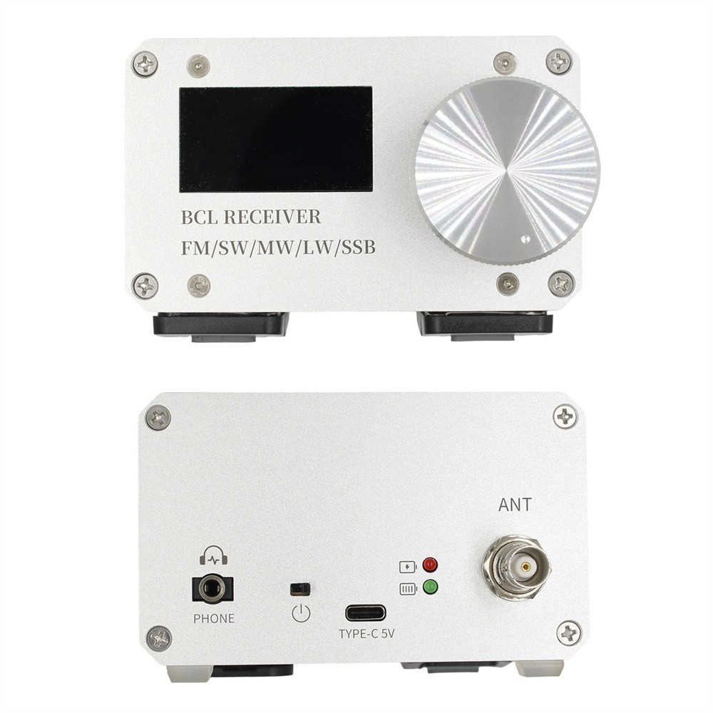 1.9-inch Si4732 Full-Band Radio BCL Radio BNC Antenna Connector FM LW MW SW SSB