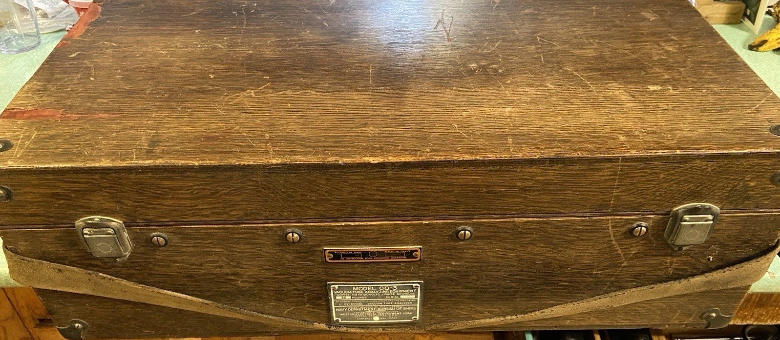 Weston OQ-3 788 Labratory Vacuum Tube Tester Military