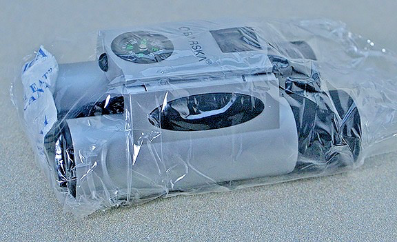 Barska 10x25 Compact Binoculars with Compass & Case