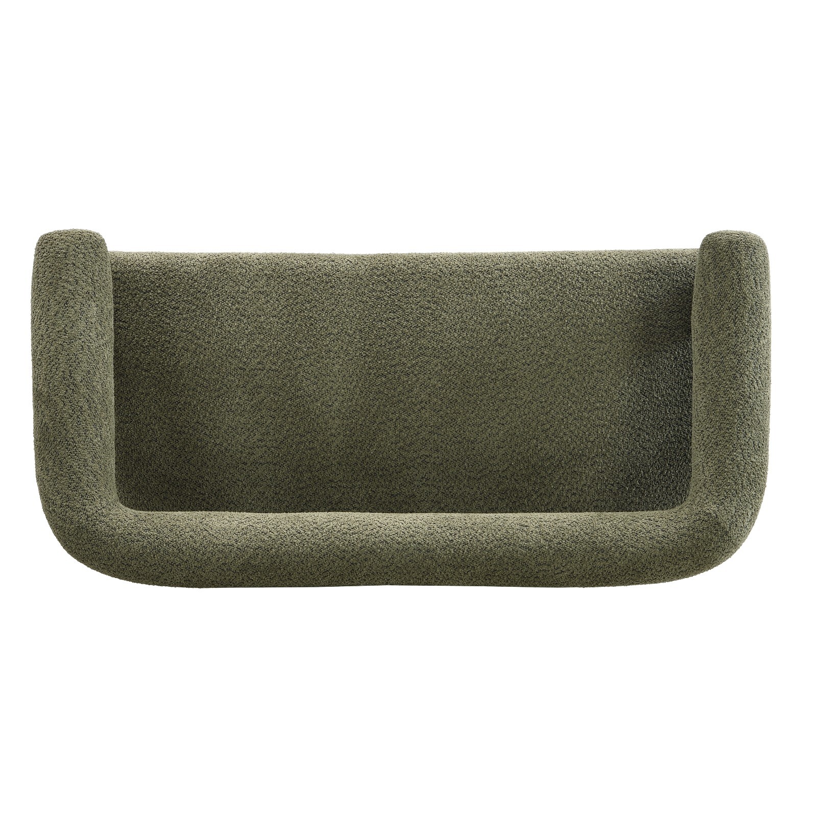 Modern Fabric Loveseat Sofa Bench Upholstered 2-Seat Armchair LivingRoom Bedroom