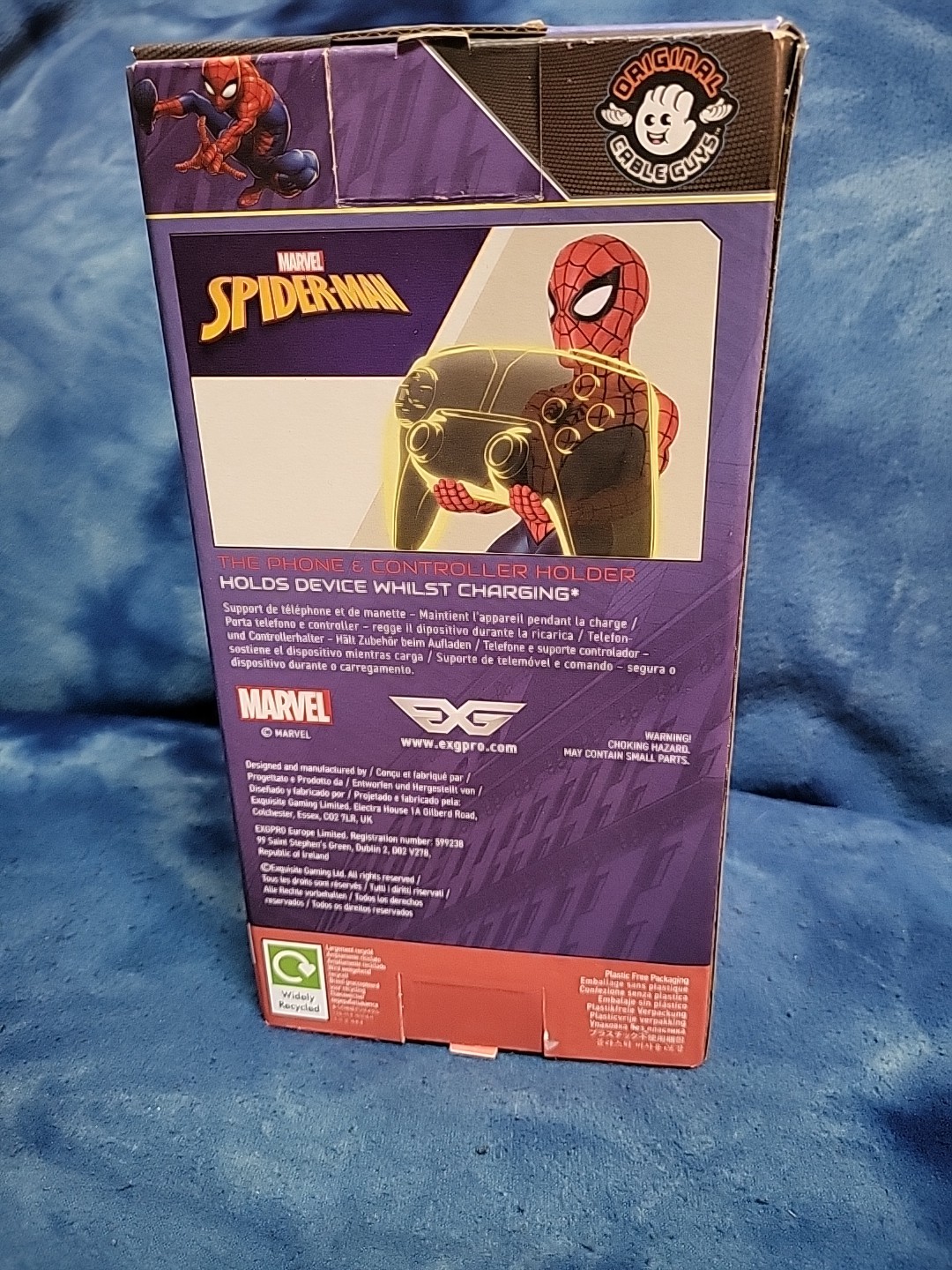 Spiderman Controller Holder Cable Guys NIB Marvel Comics Gaming