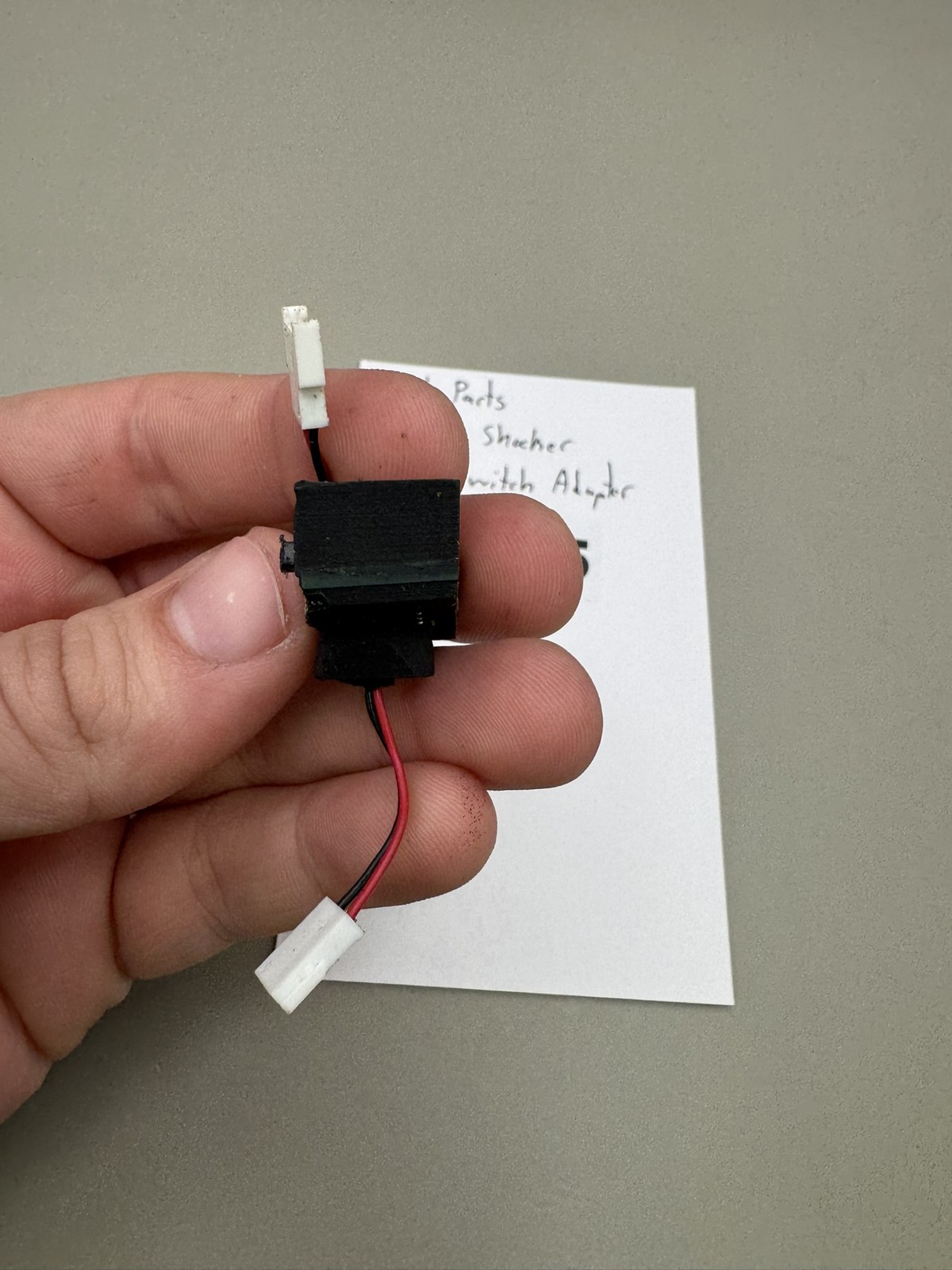 Smart Parts Shoe Box Shaker On/Off Switch Alert