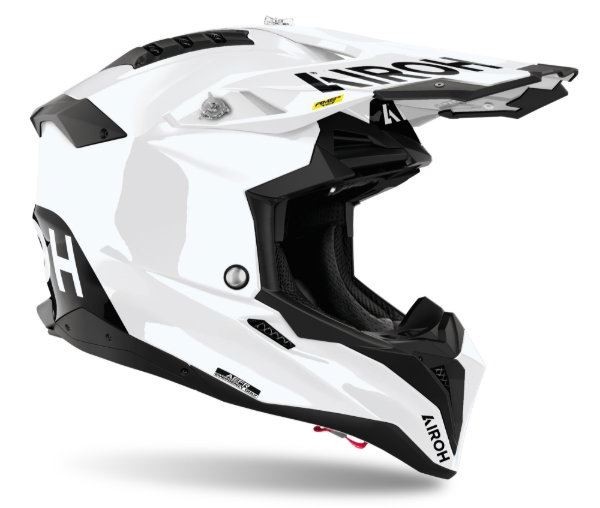 Airoh Helmet 2026 Aviator 3 Evo Helmets White Gloss