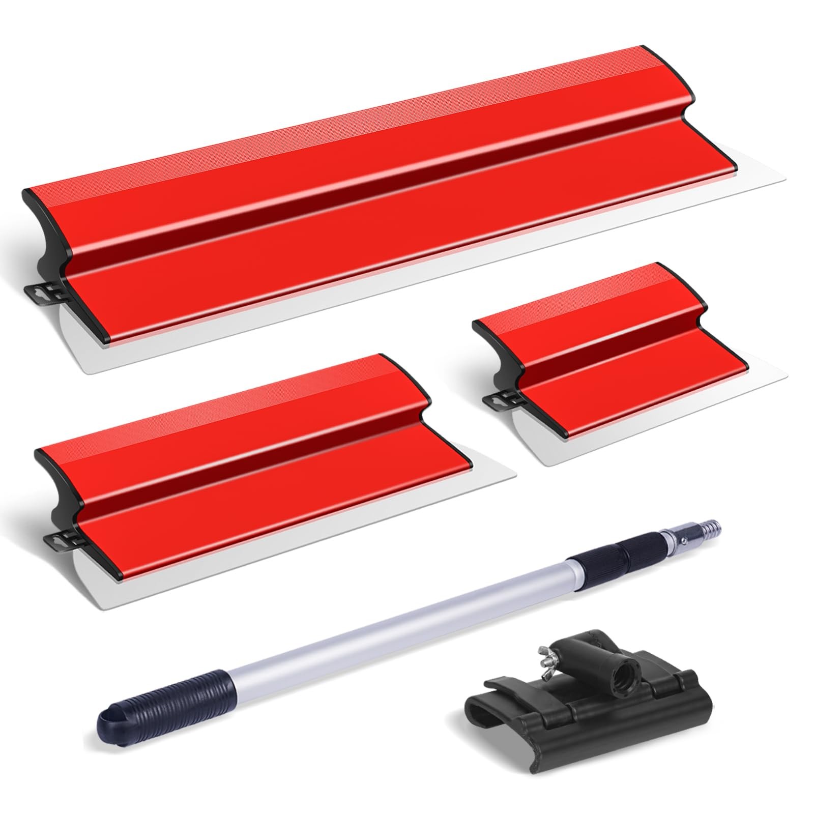Skimming Tool 10"16" & 24" Blades 28-62 Pole Drywall Stainless Steel Adjustable