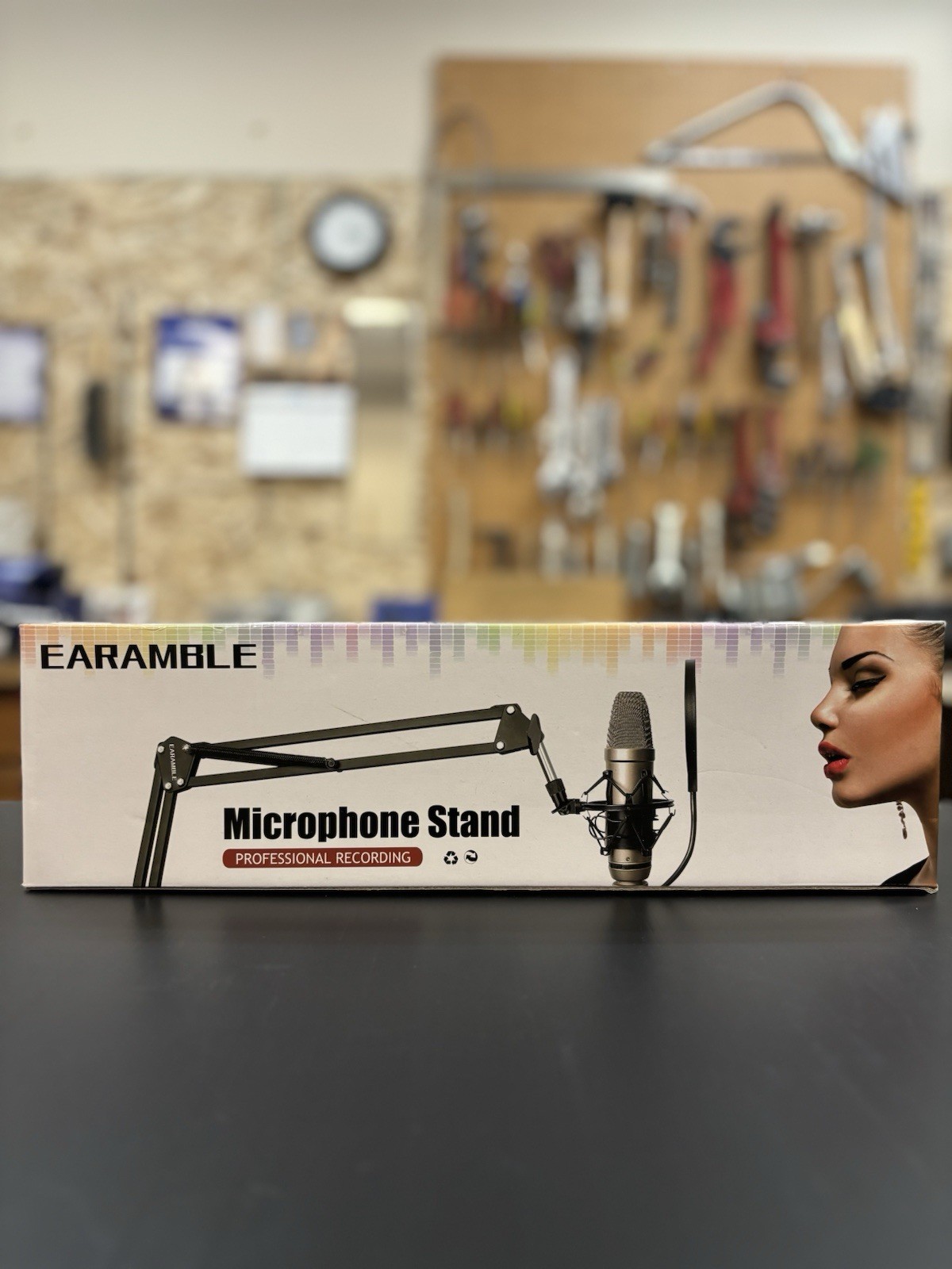 Earamble Microphone Stand - Desk Mounted