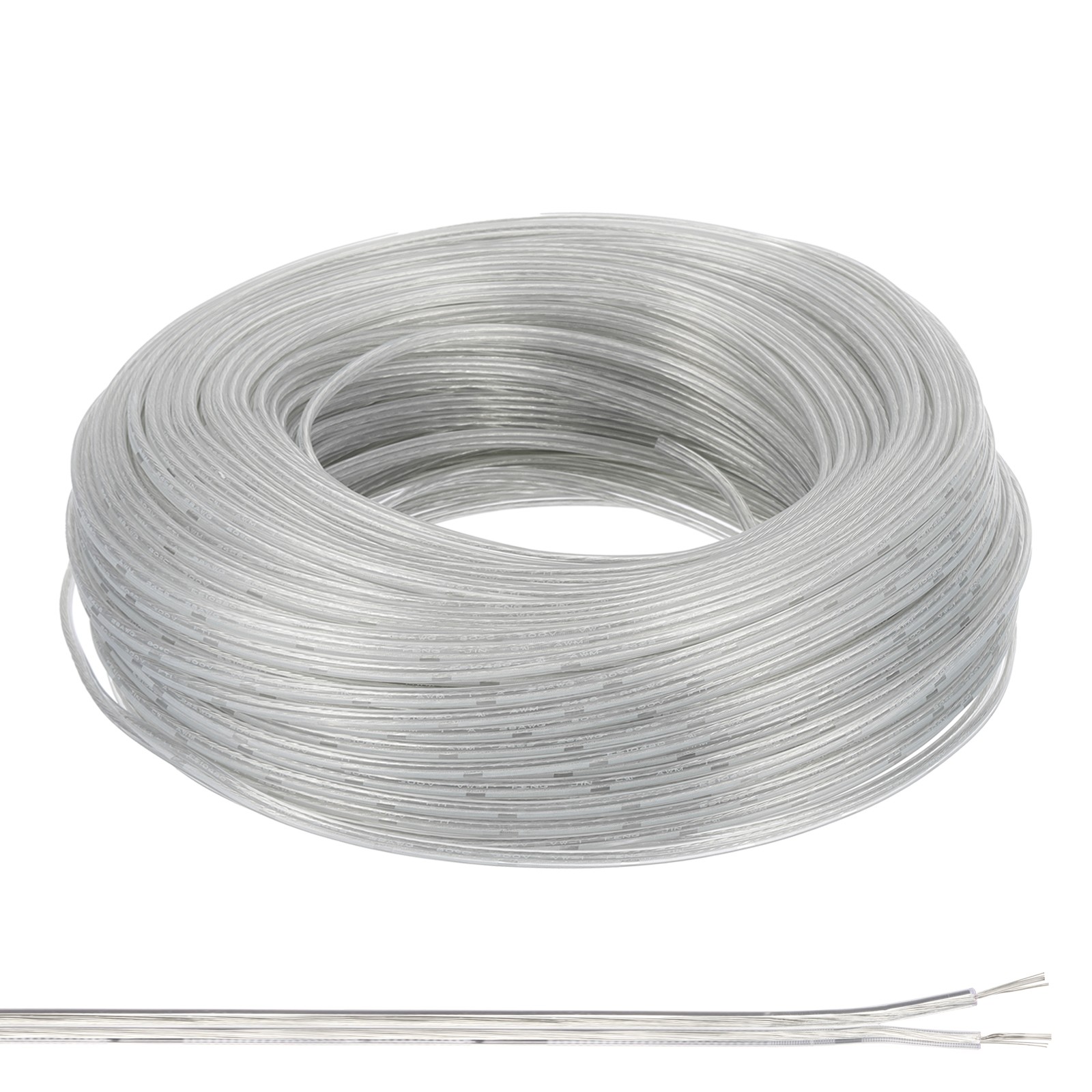 200Ft 28/2 Covered Wire 300V Heat Resistant Electronical Flexible Cable