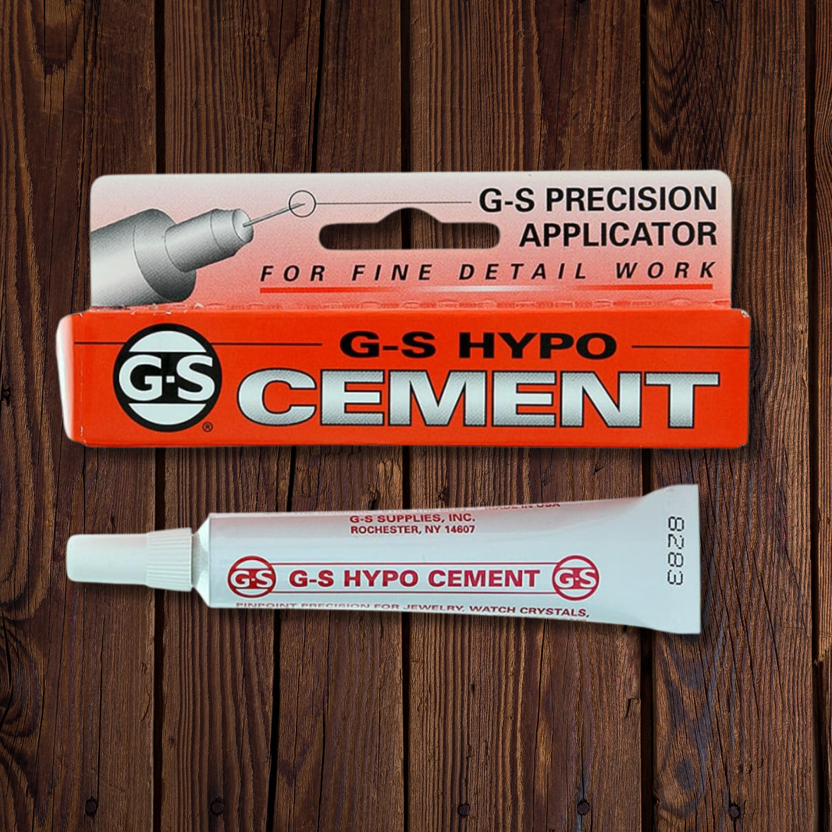 G-S Hypo Cement with Precision Applicator, 9ml 1/3 Fl oz,Jewelry Making Glue