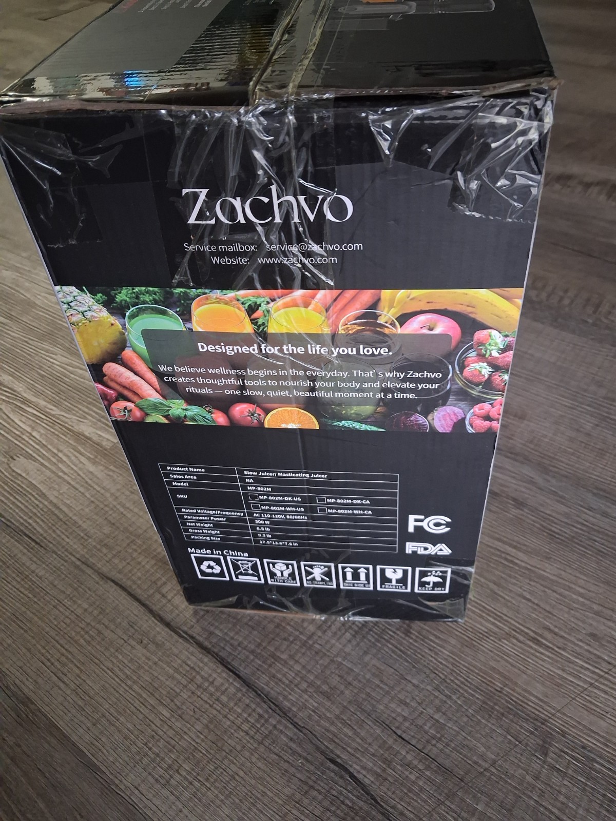 Zachvo-Nutri-B1-Slow Juicer-Black