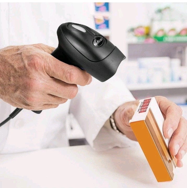 NetumScan NSL6BLS Wireless Barcode Scanner, New Open Box