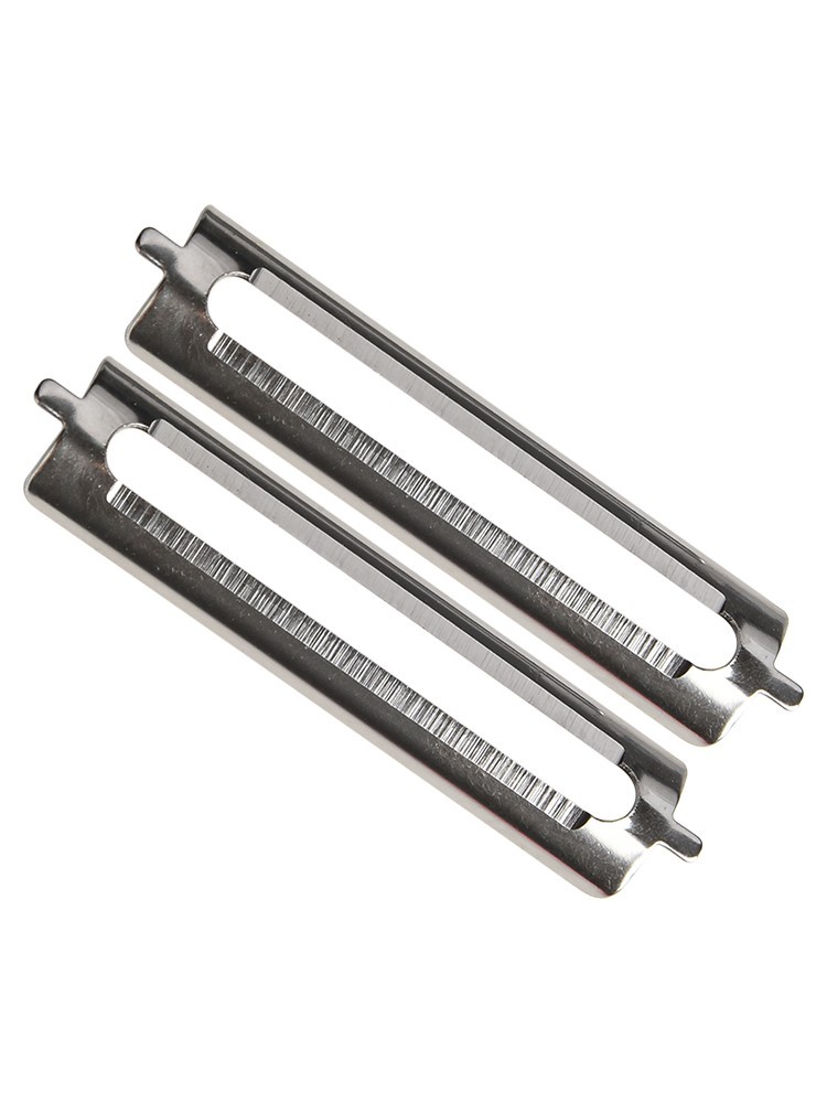 Stainless Steel Single-sided Flat Blade Multifunctional Peeling Blades Replace
