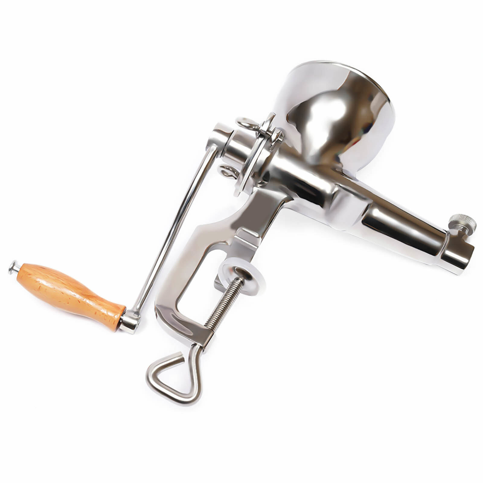 Stainless Steel Manual Wheatgrass Juicer Fruit Vegetable Juicer Hand Extractor??