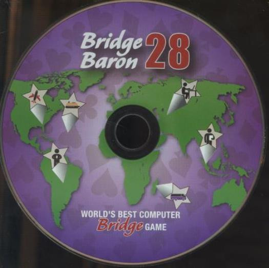 Bridge Baron 28 PC CD classic card tournament strategy skills challenge game!