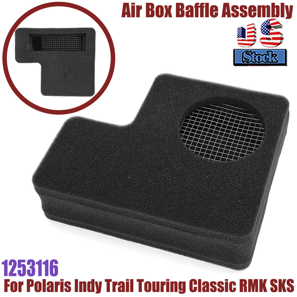 Air Box Baffle Assembly 1253116 For Polaris Indy Trail Touring Classic RMK SKS