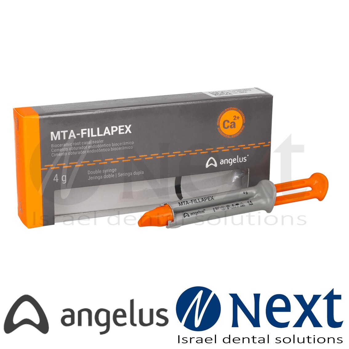 Angelus MTA Fillapex Endodontic Root Canal Filling 4g Bioceramic Sealer Automix