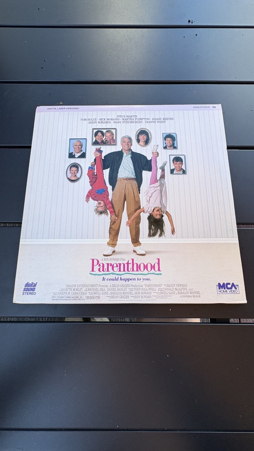 Parenthood LaserDisc 1989 Comedy Ron Howard Steve Martin MCA Home Video