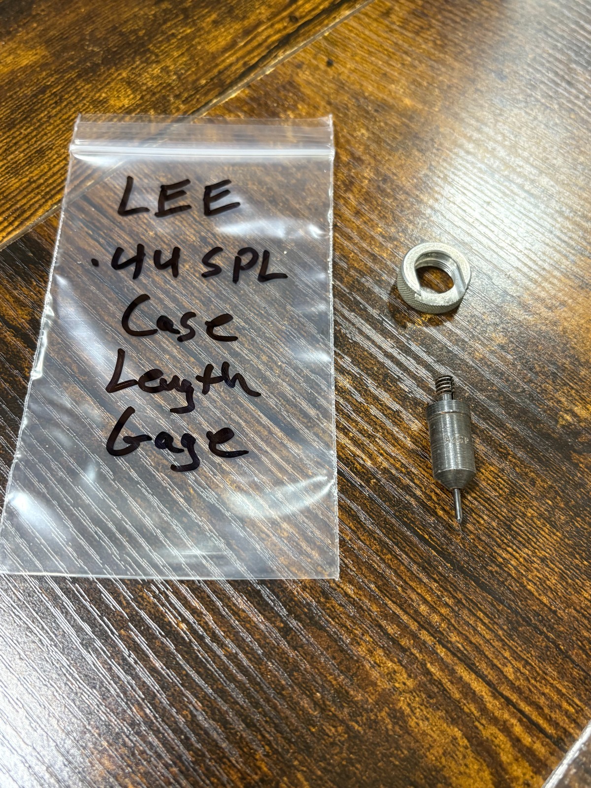 Lee case length gauge and shell holder for trimmer 44 SPL Used