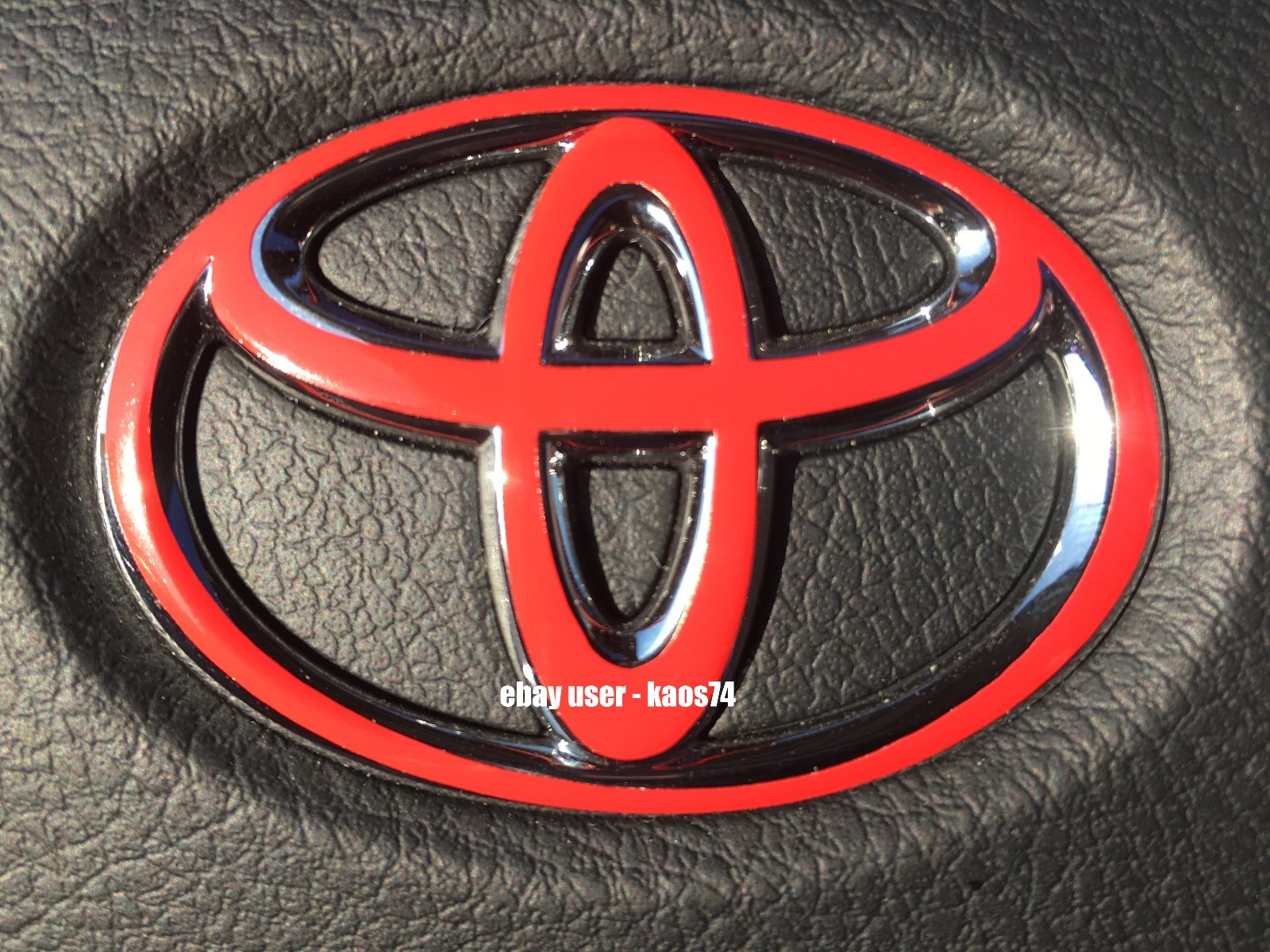 FITS Toyota Tacoma Steering Wheel Emblem Decal 16 17 18 19 20 2021 2022 2023