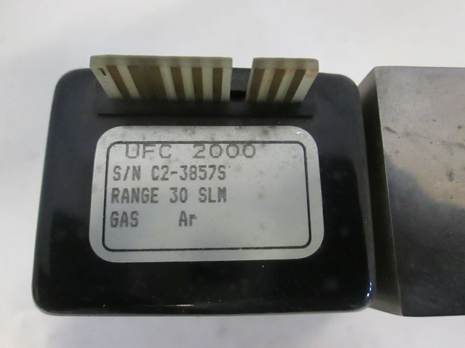 Unit UFC-2000, Mass Flow Controller MFC, Ar, 30 SLM, Used