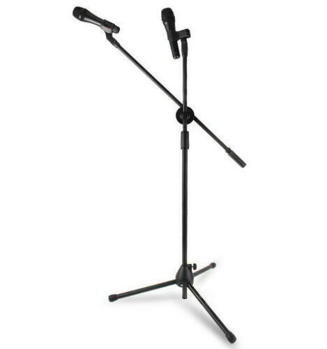 Microphone Mic Stand Foldable Tripod Zinc Alloy Full 90 Degree Rotation NEWEST