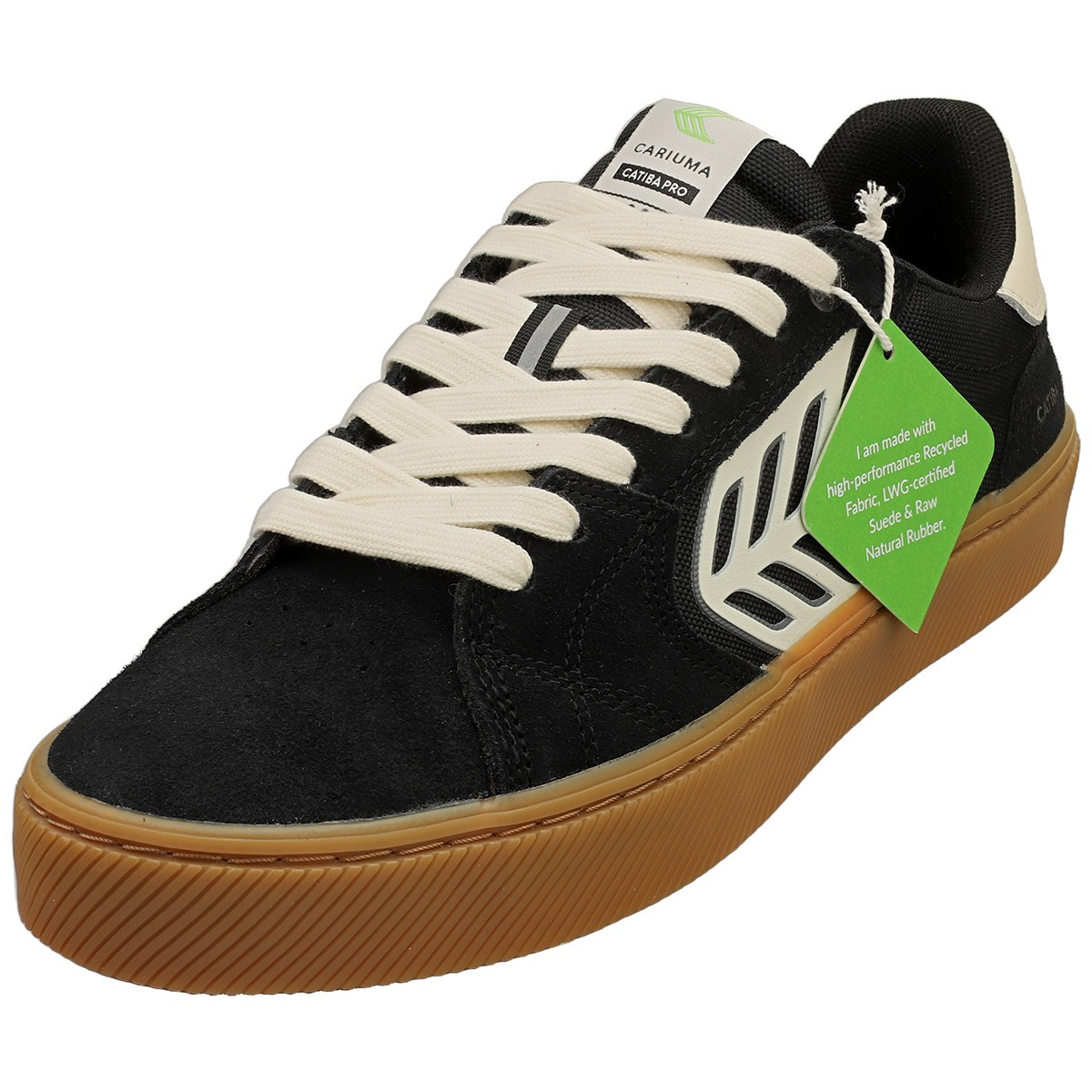 Cariuma Catiba Pro 2.0 Unisex Casual Sneakers in Black White