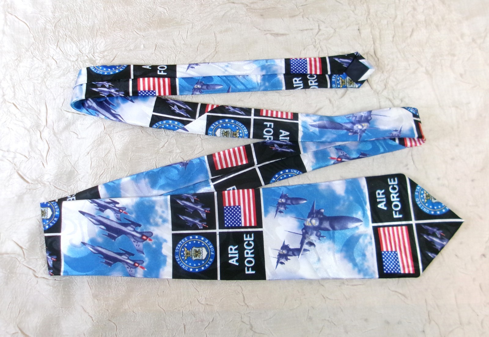 United States Air Force Men's Necktie Steven Harris Brand USAF