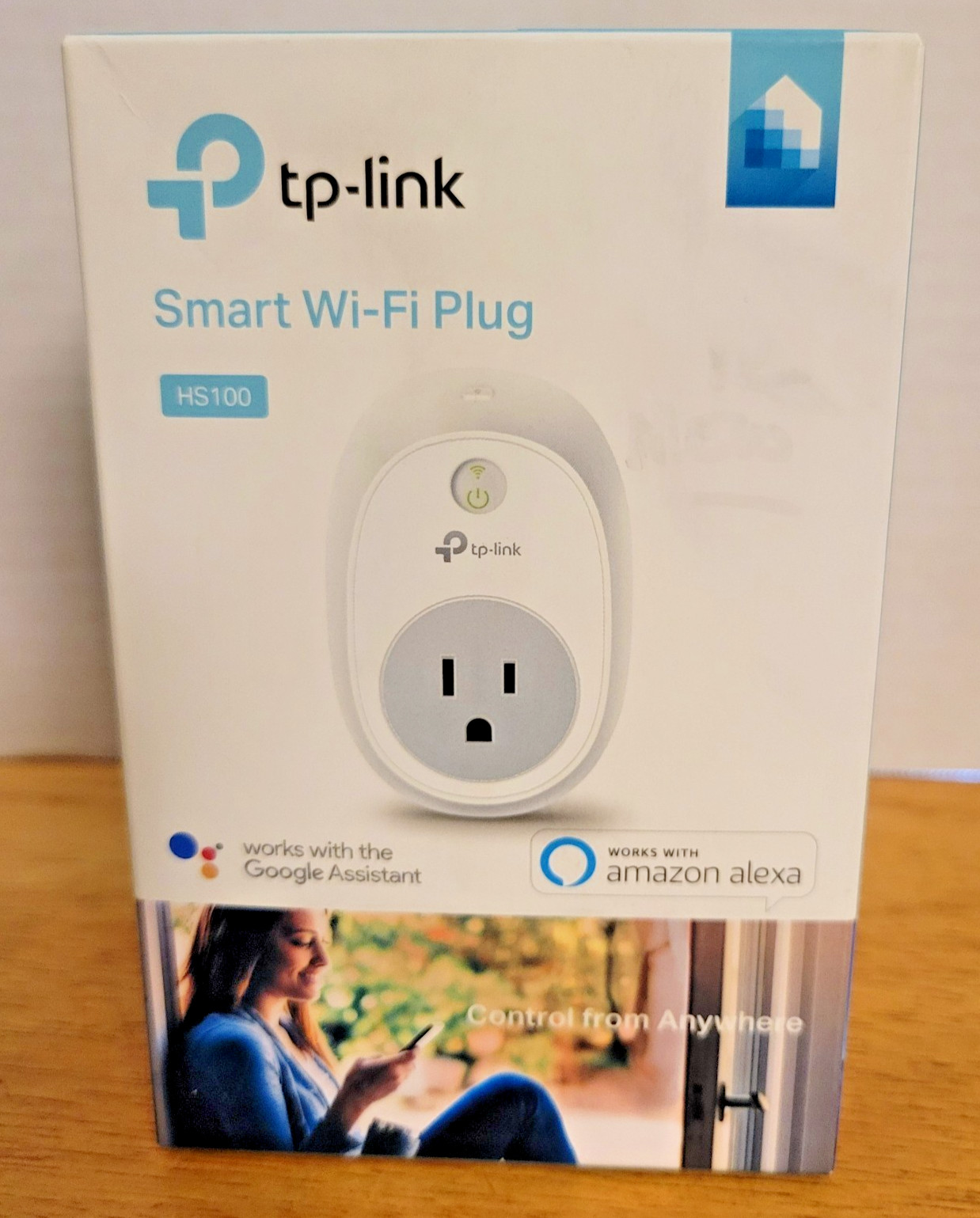 TP-Link Kasa HS100 Smart Wi-Fi Plug Compatible with Alexa and Google New
