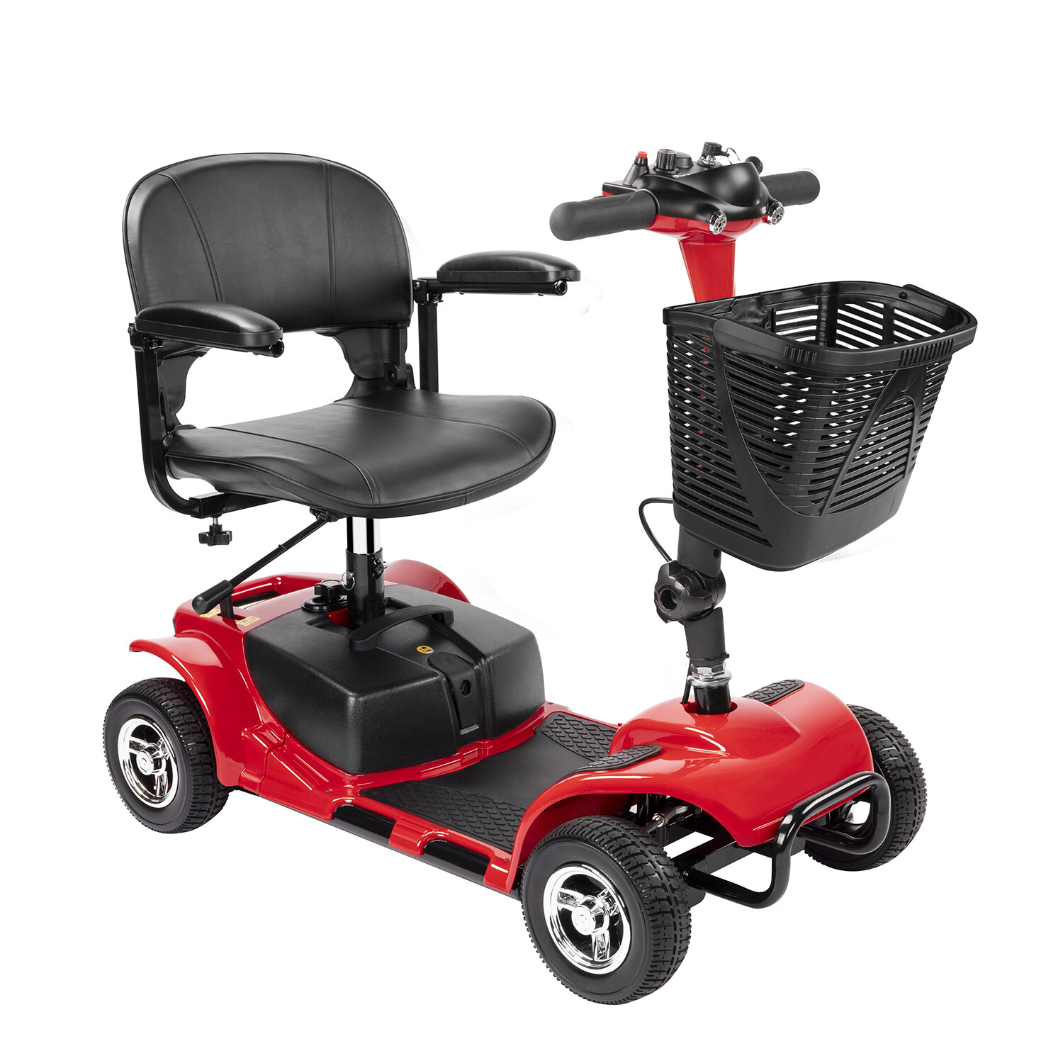 Big 4 Wheels Mobility Scooter Power Wheelchair Folding Electric For  Travel
