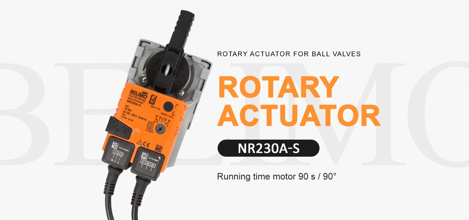 BRAND NEW Belimo NR230A-S 10NM AC100-240V Ball Valve actuator original in stock