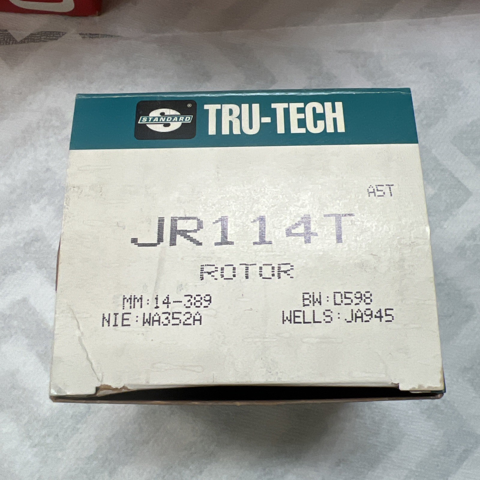 Standard/Tru-Tech JR114T Distributor Rotor! Free Shipping!