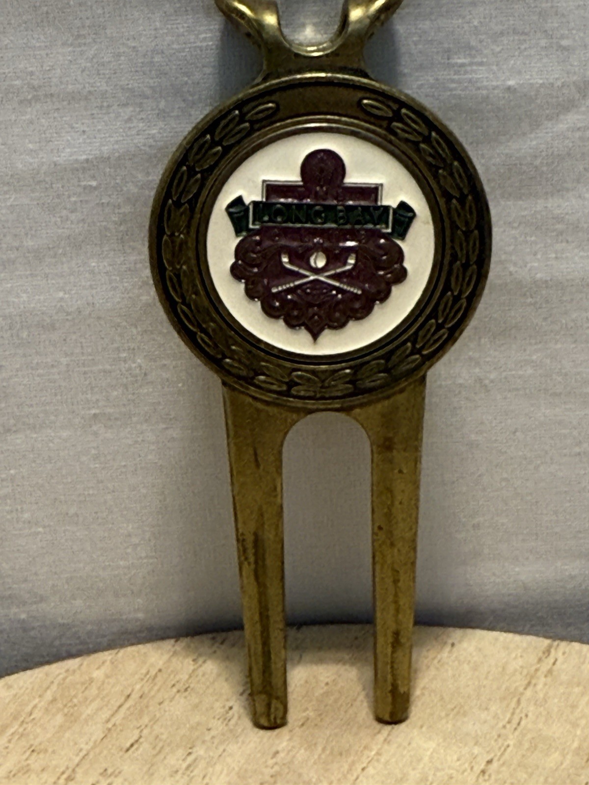 The Long Bay Club Logo Divot Tool & Magnetic Ball Marker (Longs, SC)