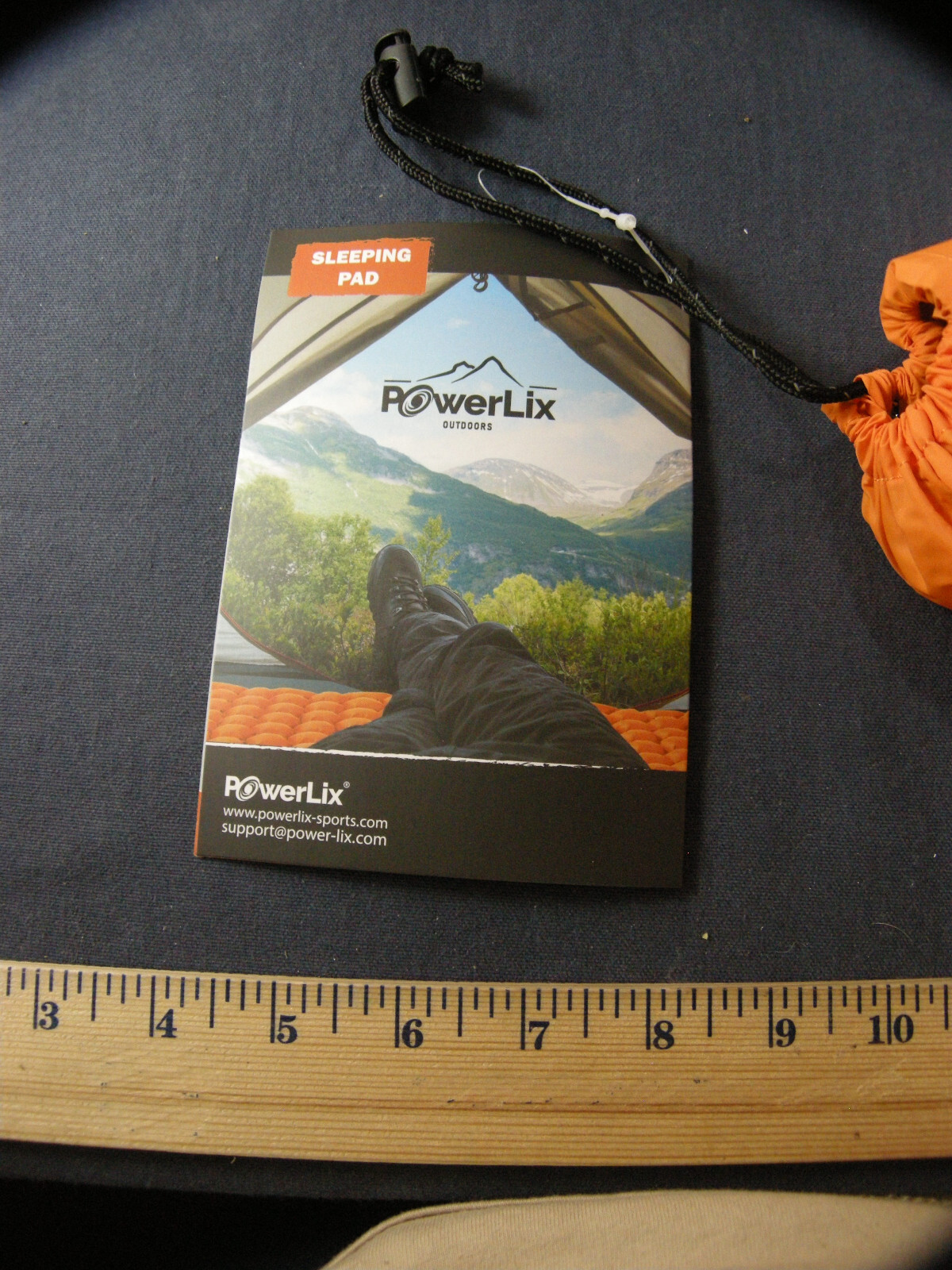 POWERLIX Ultralight Inflatable Camping Sleeping Pad - Compact and Lightweight