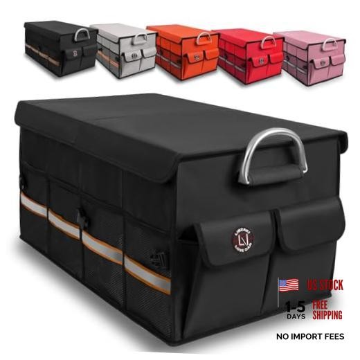 LIBZAKI Cargo Organizer - Premium Multi Black - Premium Trunk Organizer