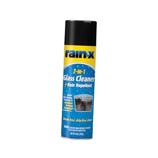 5080233 2-In-1 Glass Cleaner Plus Rain 18 Ounce (Pack of 1) Aerosol Bottle