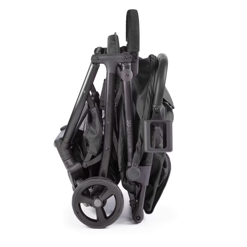 Ingenuity 3Dquickclose CS+ Compact Fold Stroller - Black: Metal Frame