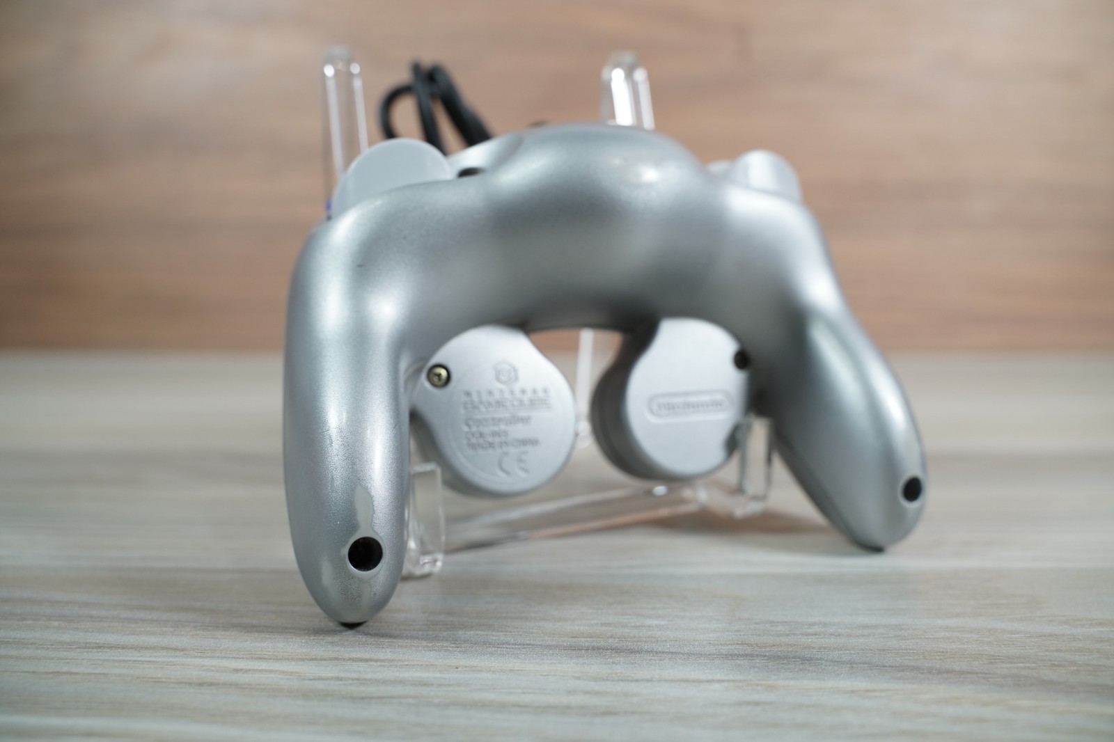 Official OEM Genuine Nintendo GameCube Controller Silver DOL-003 T2 stick
