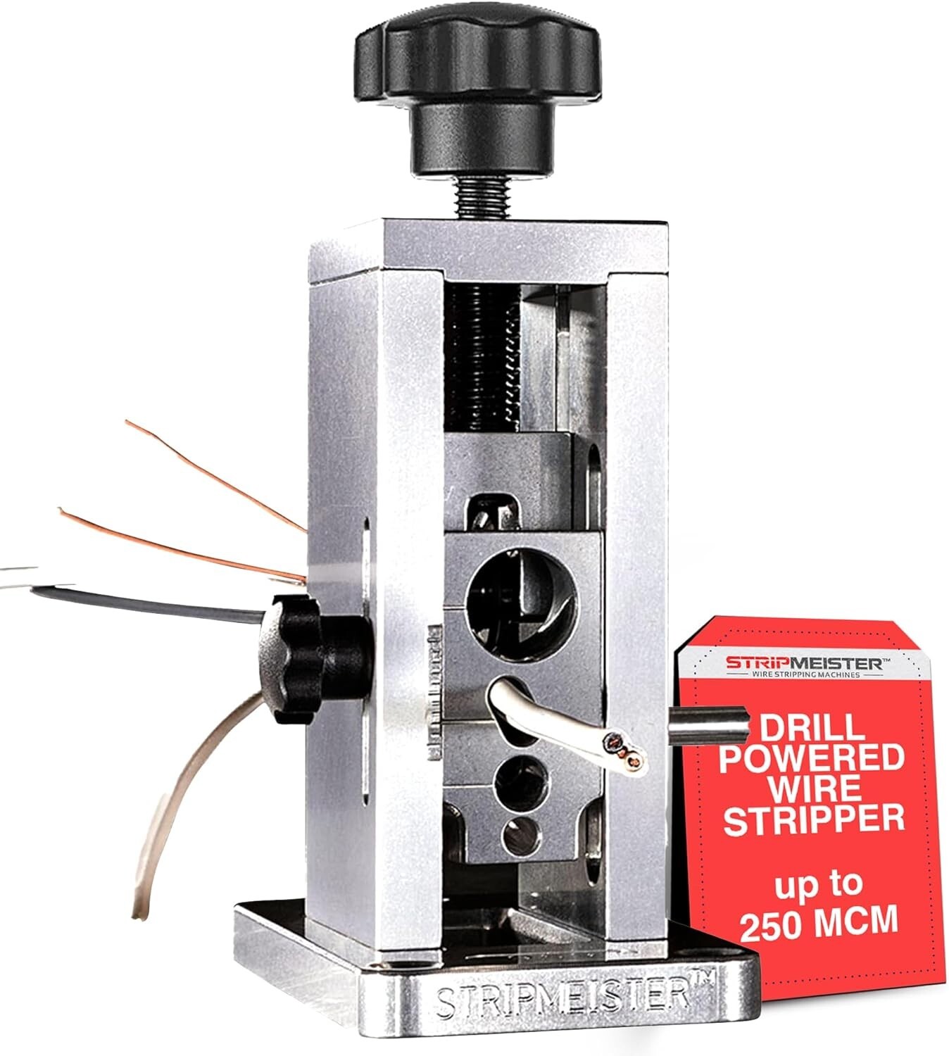 Drill-Powered Wire Stripping Tool - Versatile & Efficient - Copper Wire Stripper