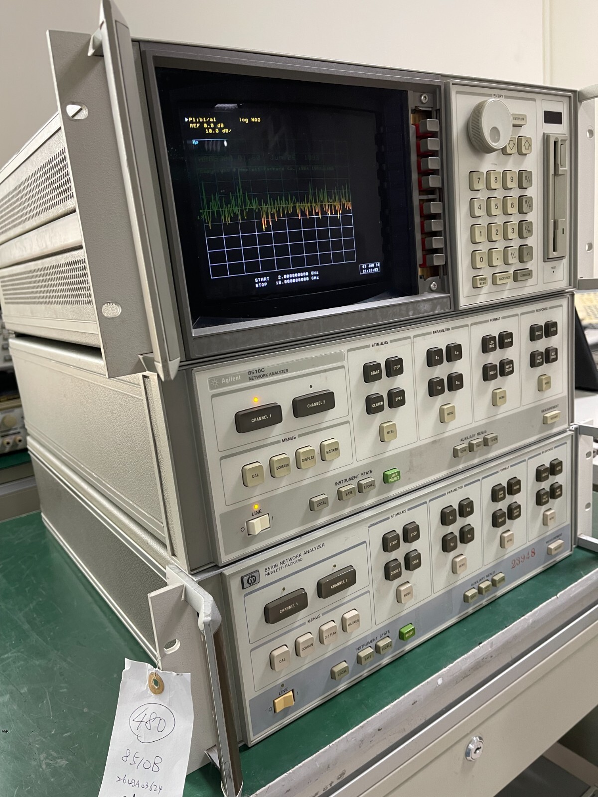 HP Agilent 8510B (85102B) Network Analyzer _3624