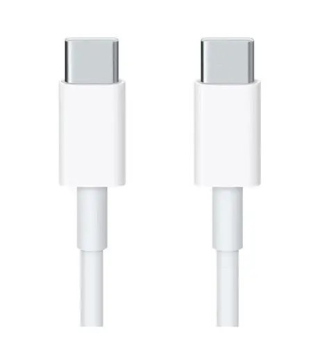 New Apple 2M USB-C to USB-C Charging Cable (White)